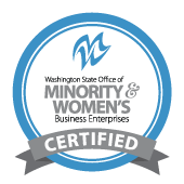 Washington State OMWBE Certified Badge
